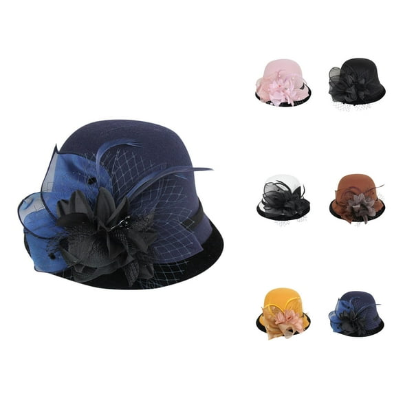 Outdoor Fisherman Bucket Hat - Waterproof Safari Sun Protection Women Fashion BeretPainter Hat Cap Vintage Warm Party Top Hat