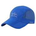 thumbnail image 1 of Outdoor Fishing Cap UPF 50+ Mesh Big Brim Bucket Boonie Sun Hat Camping Hunting Hiking Solid Sun Hat with Sring Unisex Quick Dry Baseball Sun Cap Sports Hat Blue, 1 of 8