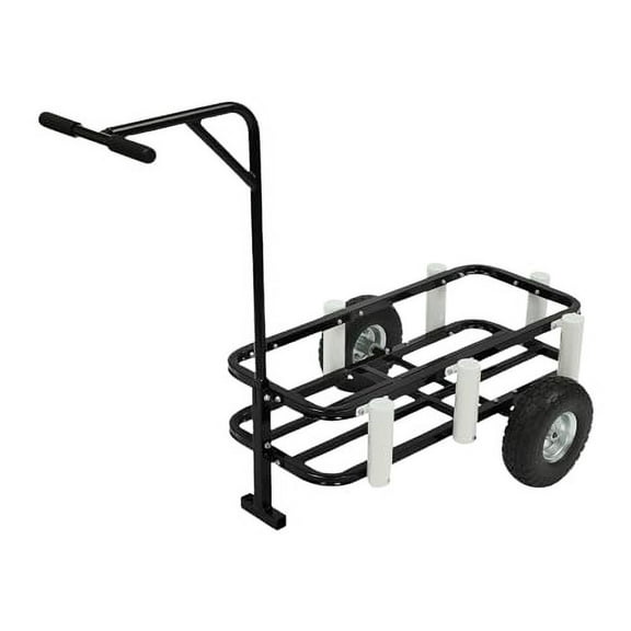 Outdoor Fishing Cart, Beach Fishing Cart, Beach Runner Fishing and Beach Cart, Cart with Large Wheels for Fishing for Beach Camping Shopping Sports