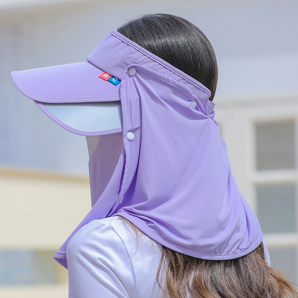 Outdoor Fishing Hat UV Sun Protection Hat with Face Cover & Neck Flap