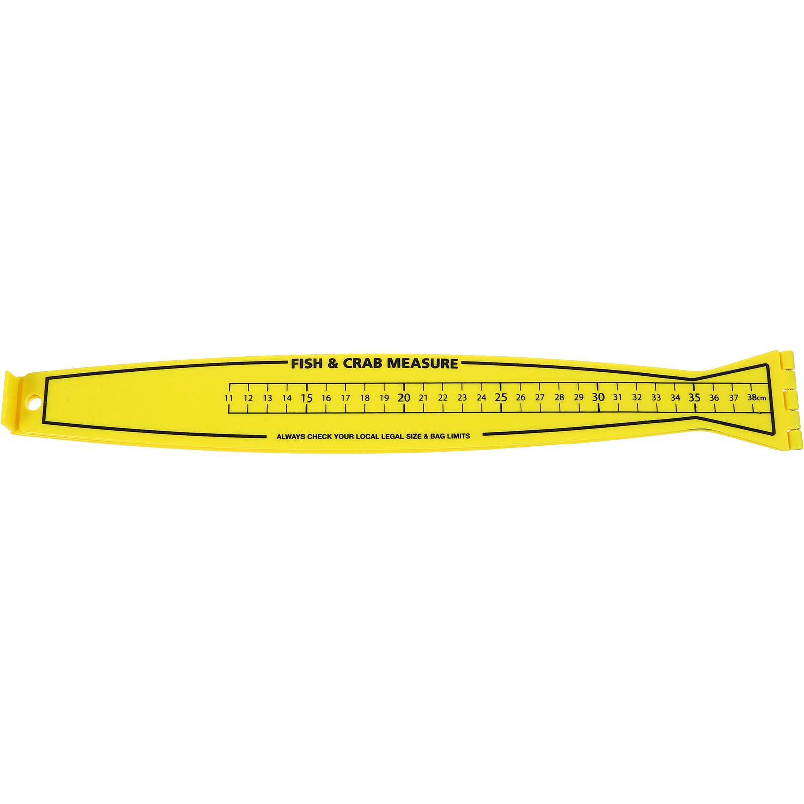 Outdoor Fishing Ruler Folding Ruler Fish Measure Ruler Fish Length