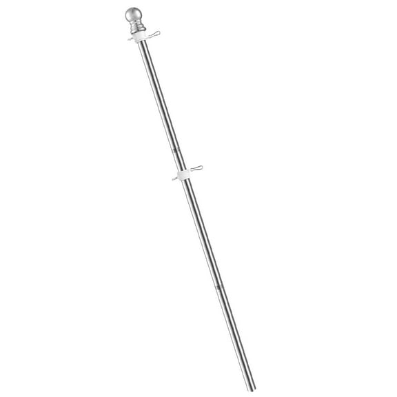 CIMAXIC Stainless Steel Outdoor Flag Pole Rustproof Wall Mount for Yard and Porch