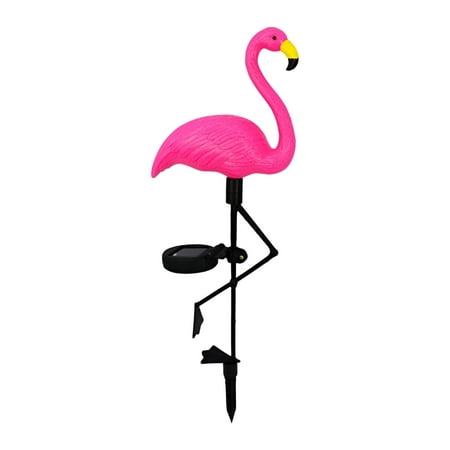 Outdoor , Flamingo Solar Lights, Yard Backyard Patio Decorative Lights, Solar Powered Pathway Lights Decorative