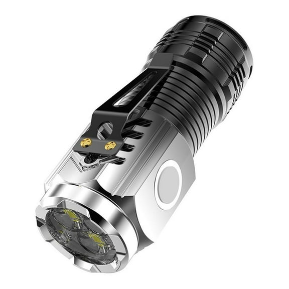 Outdoor Flashlight, Magnetic Rechargeable Super Bright Emergency Flashlight O6M8