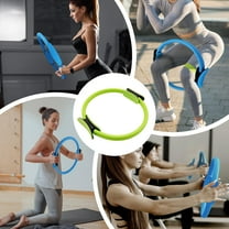 Outdoor Flexible Ring Fitness 14" Yoga Rings With Padded Handles For Toning Arms Thighs/Legs & Core，Home Exercise Sports