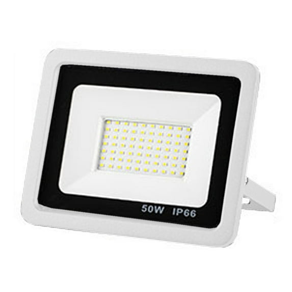 Outdoor Floodlight, Ultra Bright Energy Efficient 50W LED, Adjustable Bracket For Garden Garage Sports Field (10000LM)