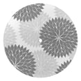 thumbnail image 1 of Outdoor Floral Burst Style Tablecloth with Umbrella Hole and Zipper,Round Waterproof Wrinkle Free Table Cloth Decorative Fabric Washable Table Cover for Patio, Party, Picnic 60 X 60 Inch, 1 of 1