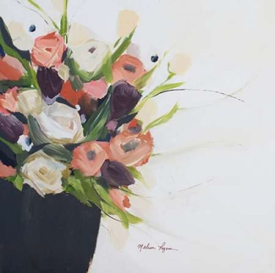 Outdoor Floral Canvas Art - Melissa Lyons (24 x 24)