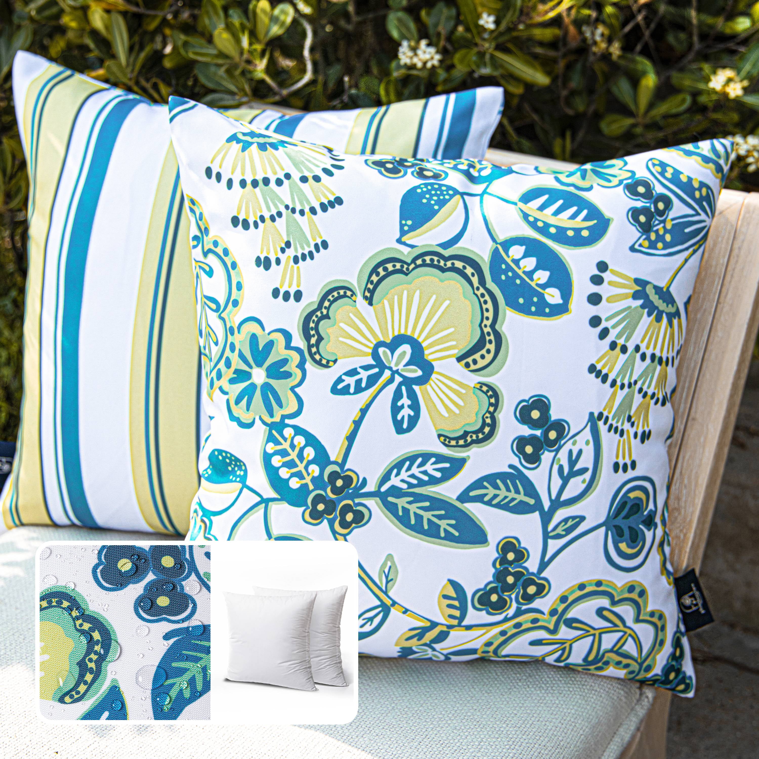 Outdoor floral pillows new arrivals