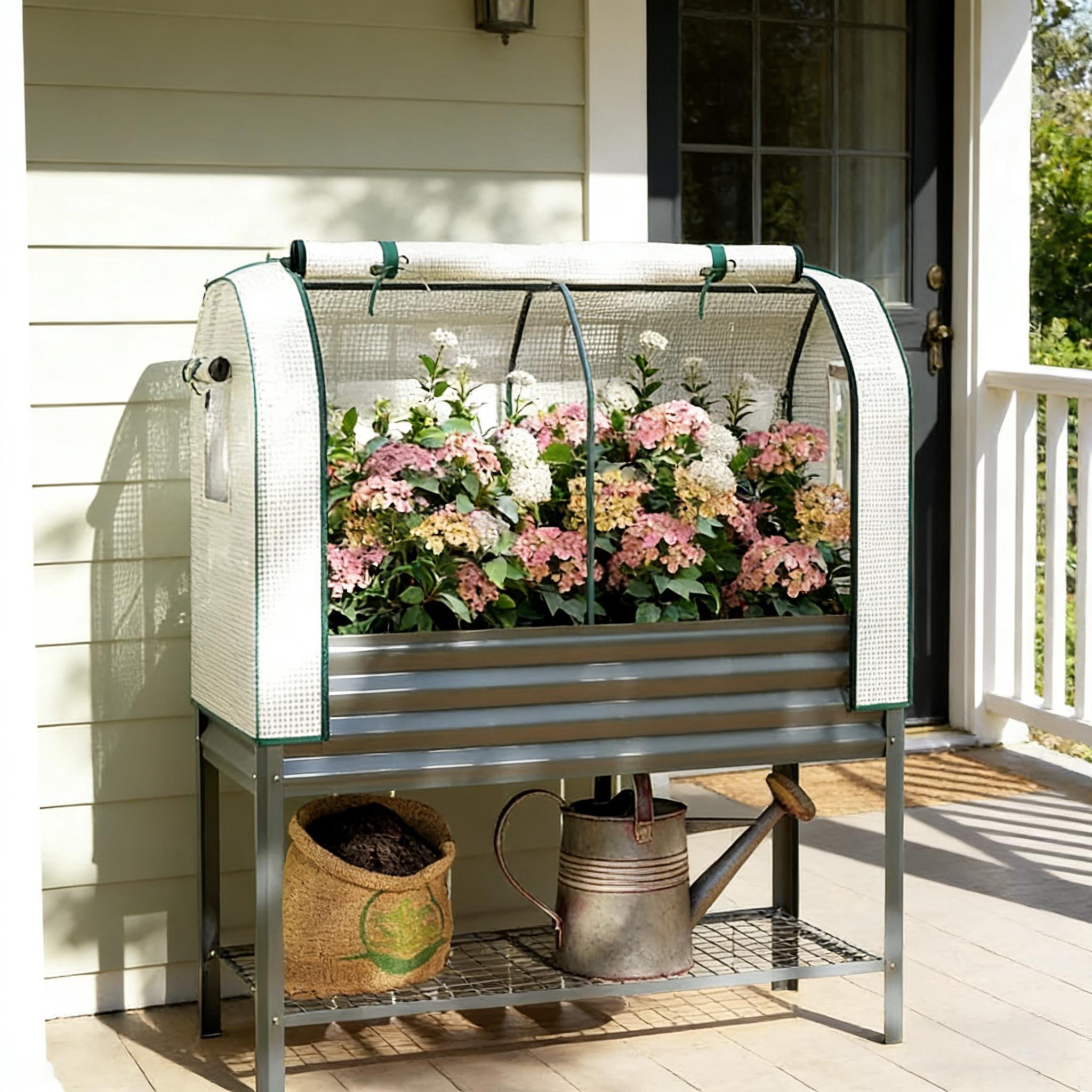 Outdoor Flower Plant Boxs Raised Garden Bed