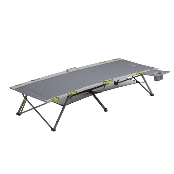 CORE Outdoor Instant Folding Camping Cot, Portable, 80" x 30" x 16"