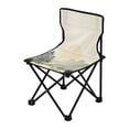 thumbnail image 1 of Outdoor Folding Chair 14.46x14.46x22.83 Inches, Camping Folding Chair Easy to Carry Ideal for Outdoor Picnics Camping Park Fishing Beautiful Mountain Peak, 1 of 8
