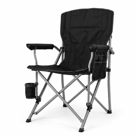 Generic Waterproof Camping Chairs, Black