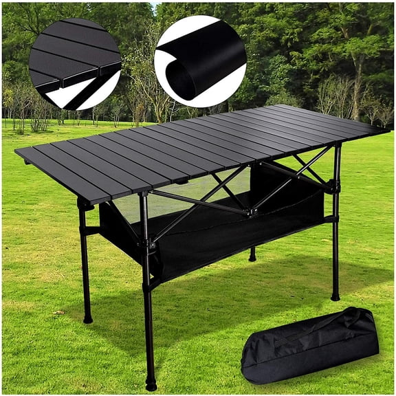 Outdoor Folding Portable Picnic Camping Table with Bag