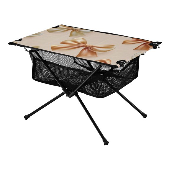 Outdoor Folding Table Portable Picnic Camping Table For Garden Fishing Beach Bow Seamless