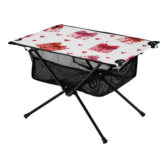 Outdoor Folding Table Portable Picnic Camping Table For Garden Fishing Beach Present Box