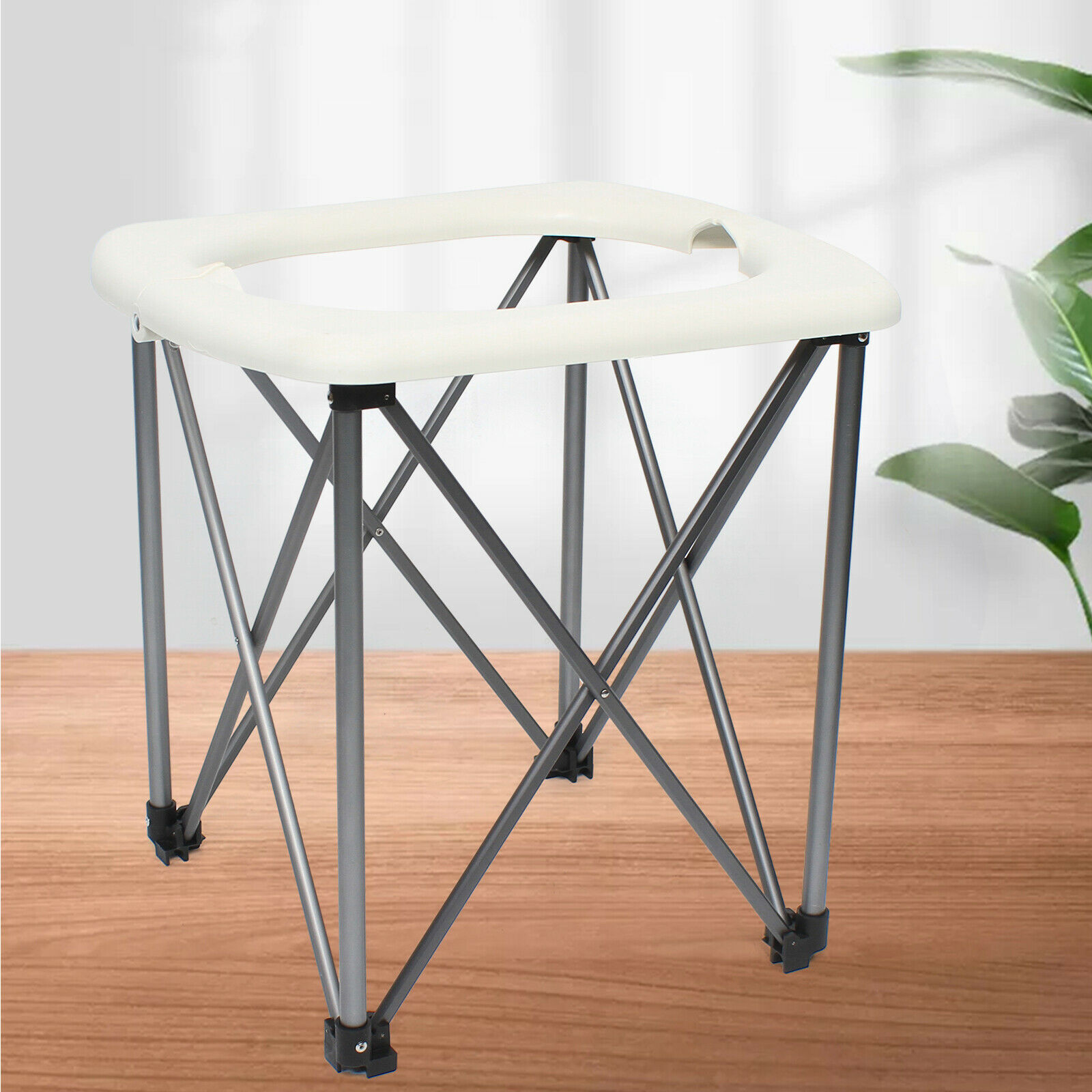 Outdoor Folding Toilet Seat Hygiene Toilet Load 80kg for Travel