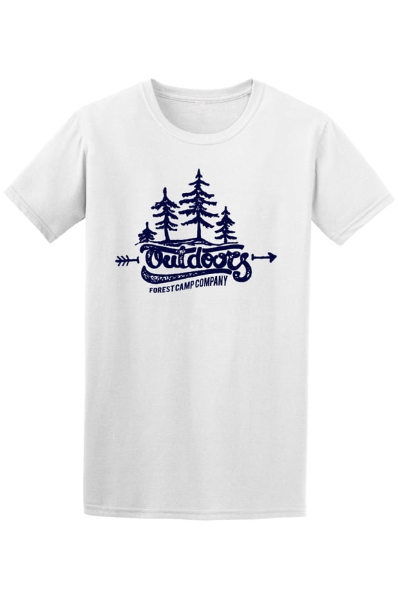 Outdoor Forest Camp Company T-Shirt Men -Image by Shutterstock, Male 3X-Large