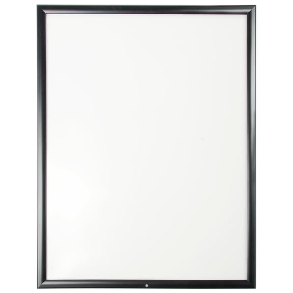 Outdoor Frame for 30" x 40" Posters or Advertisements, Locking, Rust and Water Proof, Black or Silver Aluminum (WCW3040BK)