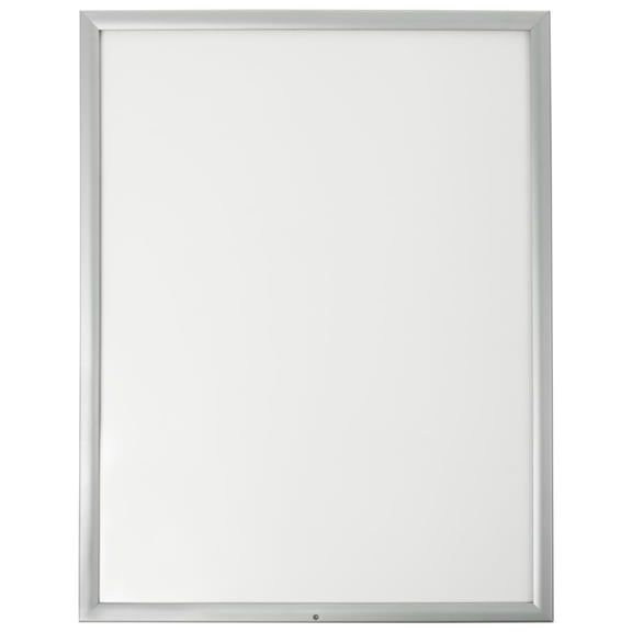Outdoor Frame for 30" x 40" Posters or Advertisements, Locking, Rust and Water Proof, Black or Silver Aluminum (WCW3040SV)