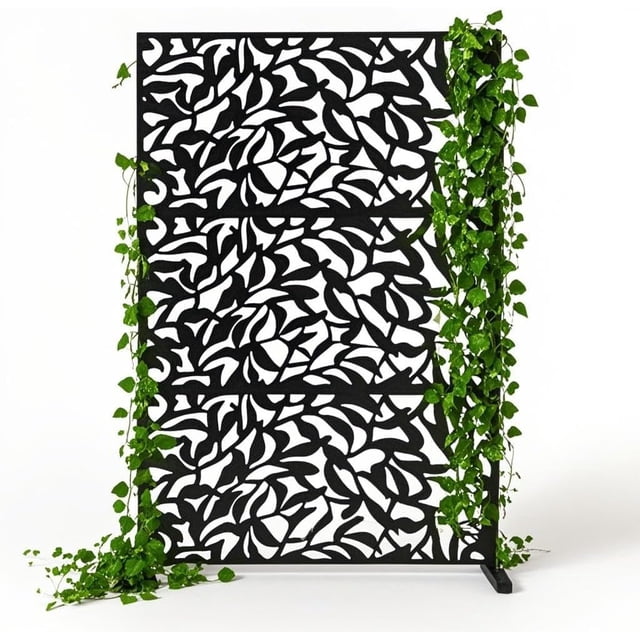 Outdoor Freestanding Screen Panels, Balcony Privacy Screen ...
