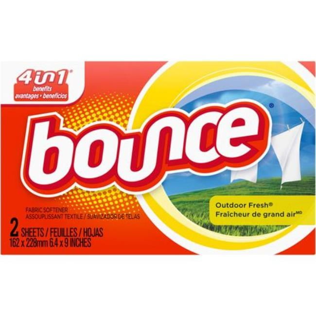 Outdoor Fresh Dryer Sheets - Fresh Scent - White - Box of 156