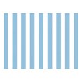 thumbnail image 1 of Outdoor Front Door Mat 20"X16", Light Blue and White Washable Striped Layered Doormat | Cotton Woven Indoor/Outdoor Small Area Rug, 1pc, 1 of 7