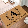 thumbnail image 1 of Outdoor Funny Welcome Doormat Entryway Front Porch Rugs 60 * 40Cm Anti Bottom Floor Indoor Outdoor Carpet For Farmhouse Patio Home Decor 26 Letter Floor Mat, 1 of 4