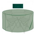 thumbnail image 1 of Outdoor Furniture Cover for Cafe Table & Chairs in Green, 1 of 4