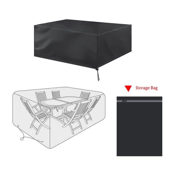 Outdoor Furniture Waterproof Cover, Table Dust-proof Cover, 1 PCS Snow For Rain Daily Furniture Outdoor