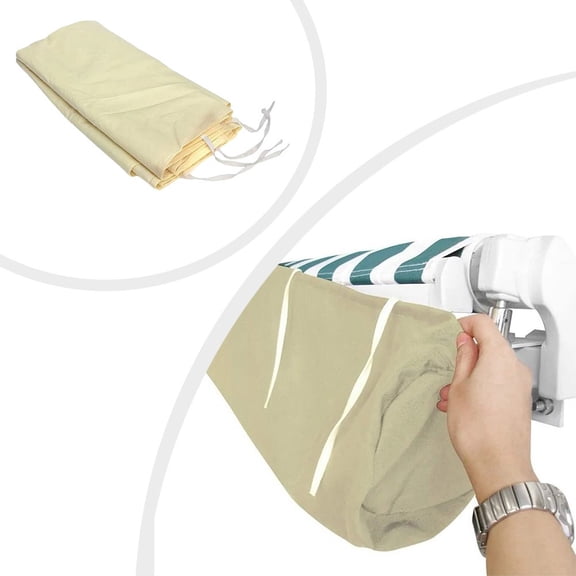 Outdoor Garden Awning Cover For Rain And Wind With Easy Retractable Design