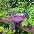 thumbnail image 1 of Outdoor Garden Bird Bath Bowl with Adjustable Height and Ground Stake, 1 Count, 1 of 7