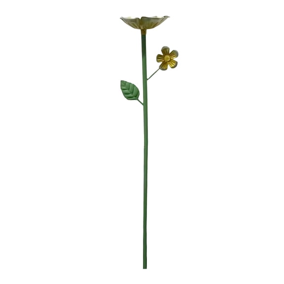 Outdoor Garden Bird Bath & Feeding Station Stake Feeder & Waterer Birds Feeder Stand for Feeders for outside Apartment Feeder Octagon Feeder Squirrel Cactus Feeder Feeders That Are Squirrel Proof