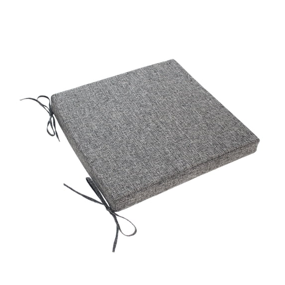 Outdoor Garden Chair Cushion Polyester Square Pad 16x16in Water-Resistant Quick-Dry Patio Deck Seat Pillow