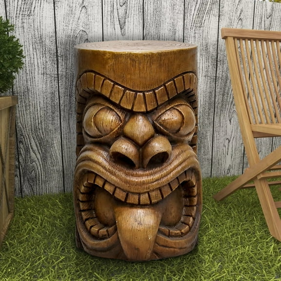 Outdoor Garden Decor-Tiki Totem Statues Waterproof Decorative Yard Patio Decorations