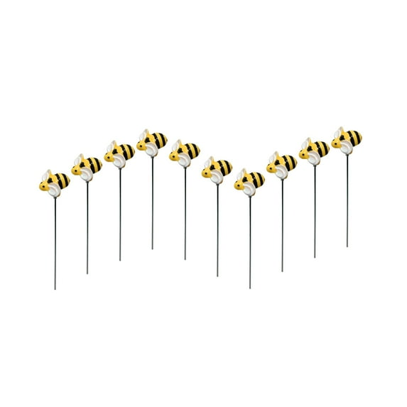 Outdoor Garden Decorations Garden Simulation Small Insect Bee Pile 10 Sets
