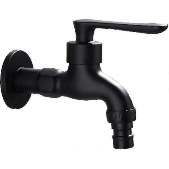 Outdoor Garden Faucet Vintage Cold Water Tap With Single Control Interface (1/2inch Outlets - 1/2inch Inlets), Suitable For Garden, Washi