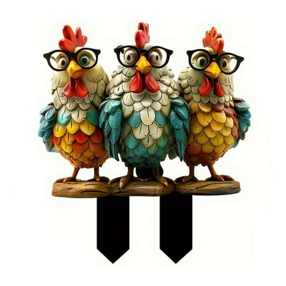 Outdoor Garden Flower Pot Decor, Garden Art, Lawn Decor Cute Animal Statue for Patio Balcony,Lawn,Yard