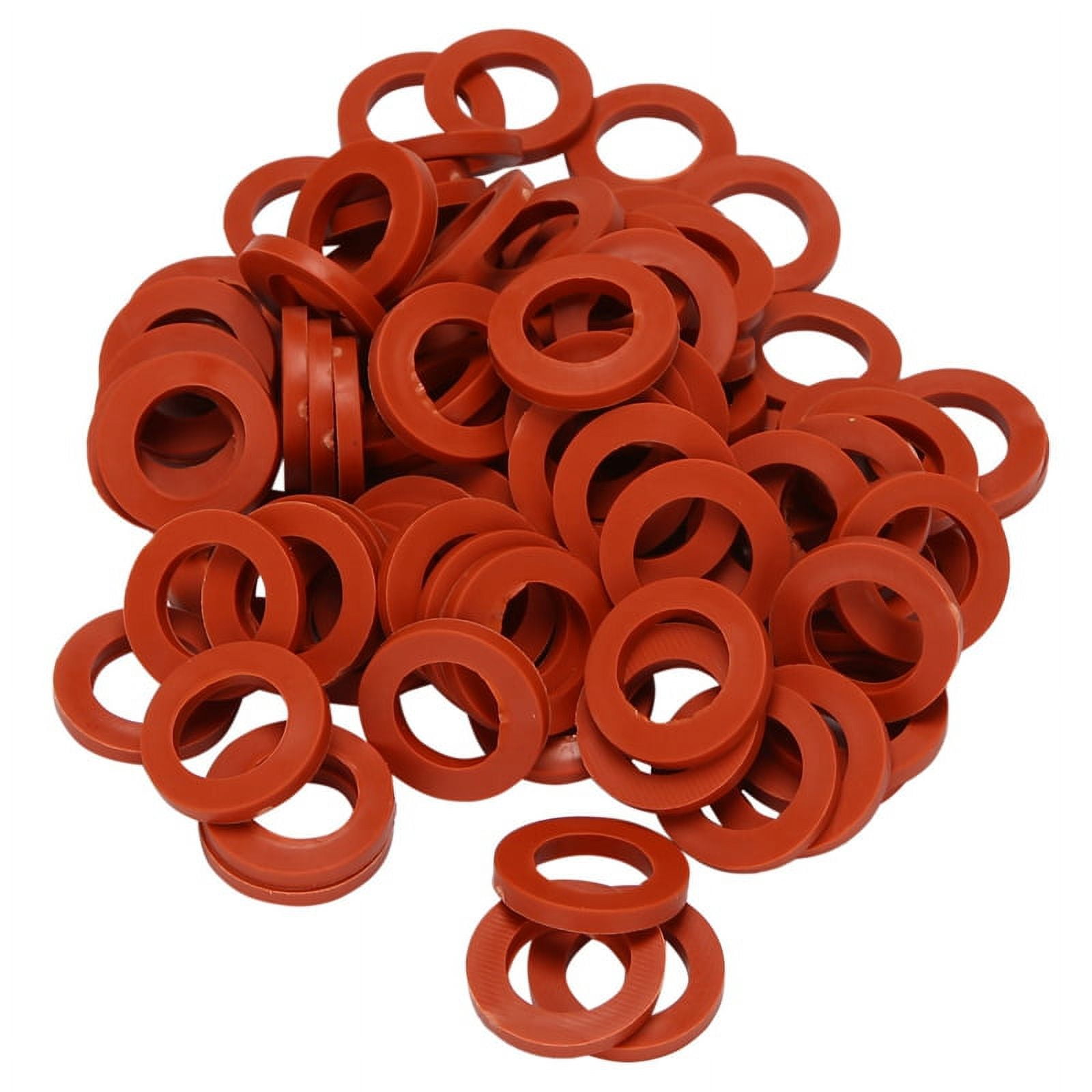 Outdoor Garden Hose rubber Washer Gasket, 90Pcs Red ORings rubber