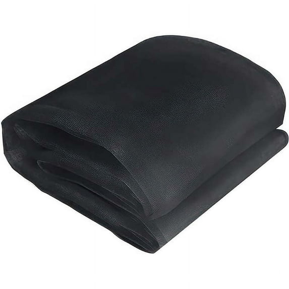 Outdoor Garden Mosquito Bird Barrier Netting - Black Foldable Detachable Polyester Fiber Mesh Cover | Tear Resistant | 33% Shade | Breathable Fine Net | for Patios Terraces Camping | Customizable