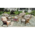 thumbnail image 1 of Outdoor Garden Patio Rocking Chairs Conversation Set - 5 Piece, 1 of 1