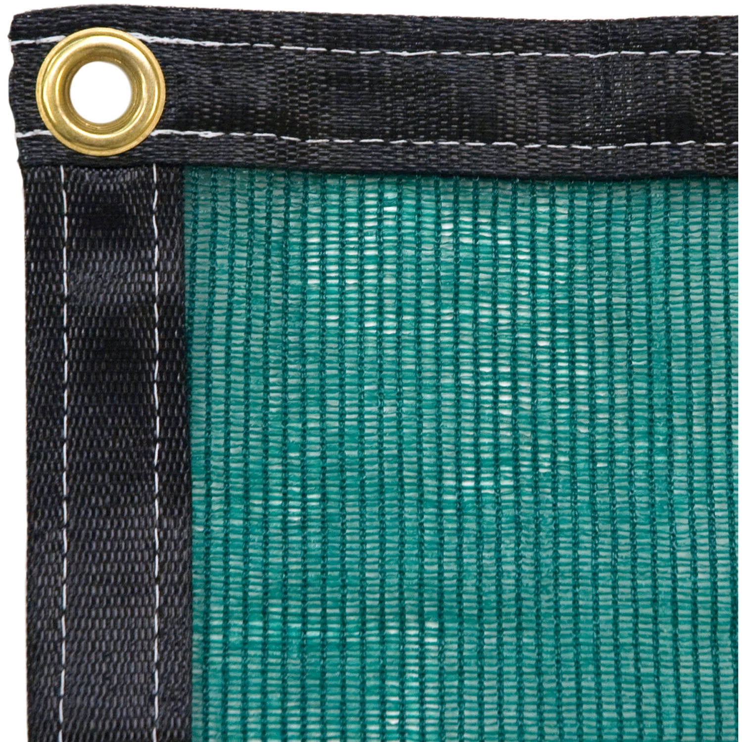 Green Outdoor Garden Shade Cloth with Brass Grommets