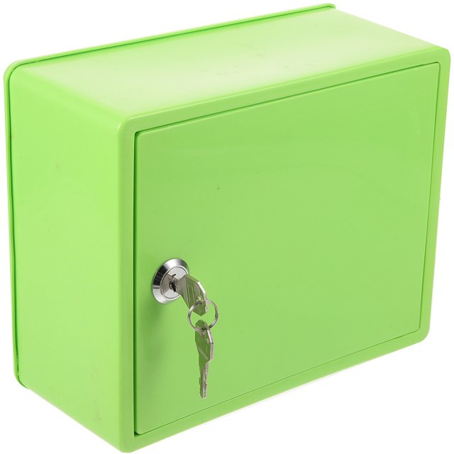 Outdoor Garden Storage Box (light Green) Hanging Home Lockable with