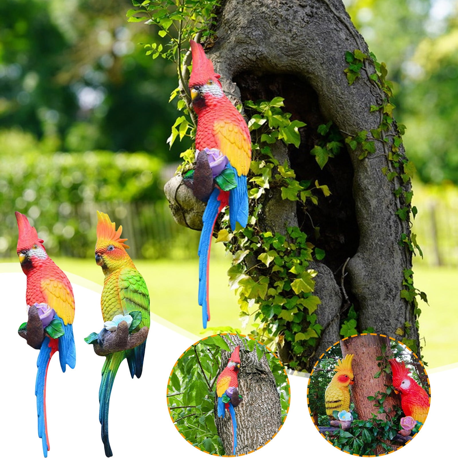 Picture Idea: Outdoor Garden Tree Face Sculpture Resin Wall Decoration