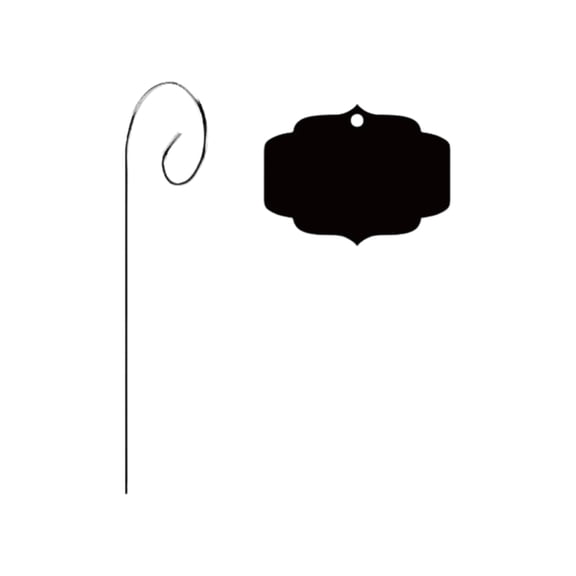 Outdoor Garden Waterproof Acrylic Plant Stakes, 1Pc Label & 1Pc Wire, Diy Seed Flower Markers For Gardening