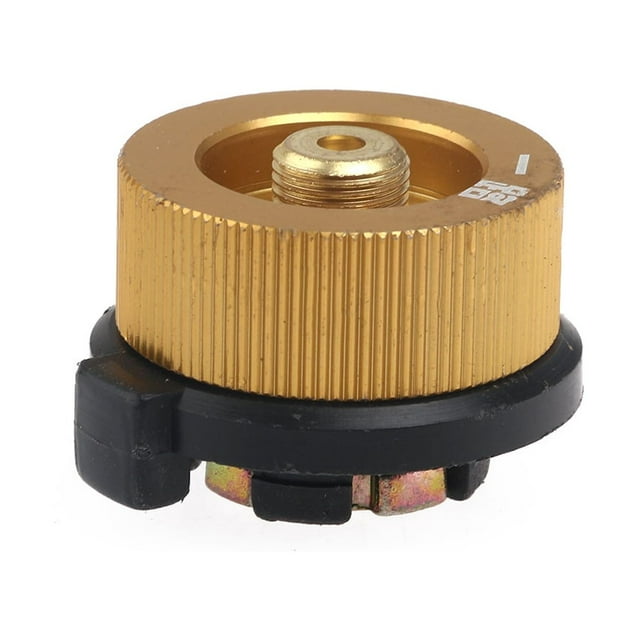 Outdoor Gas Bottle Adapter Transfer Nozzles Connection for Camping