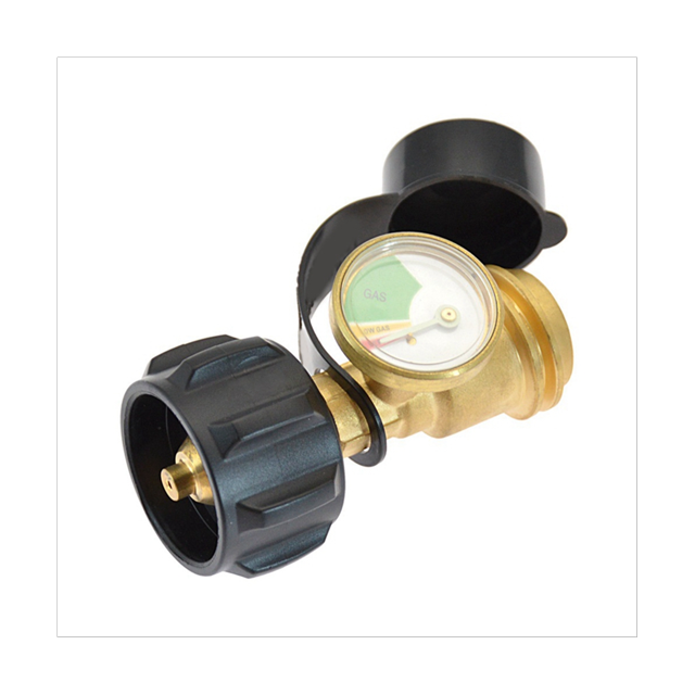 Outdoor Gas Tank Inflation Converter with Luminous Pressure Visual