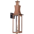 thumbnail image 1 of Outdoor Gas Wall Lantern Maryville Collection In Solid Brass In an Aged Copper finish., 1 of 2