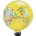thumbnail image 1 of Outdoor Gazing ball Decoration,Glass gazing globe, with Multi-color decor for Enhancing Garden, Yard, & Walkway Decor（Yellow）, 1 of 8