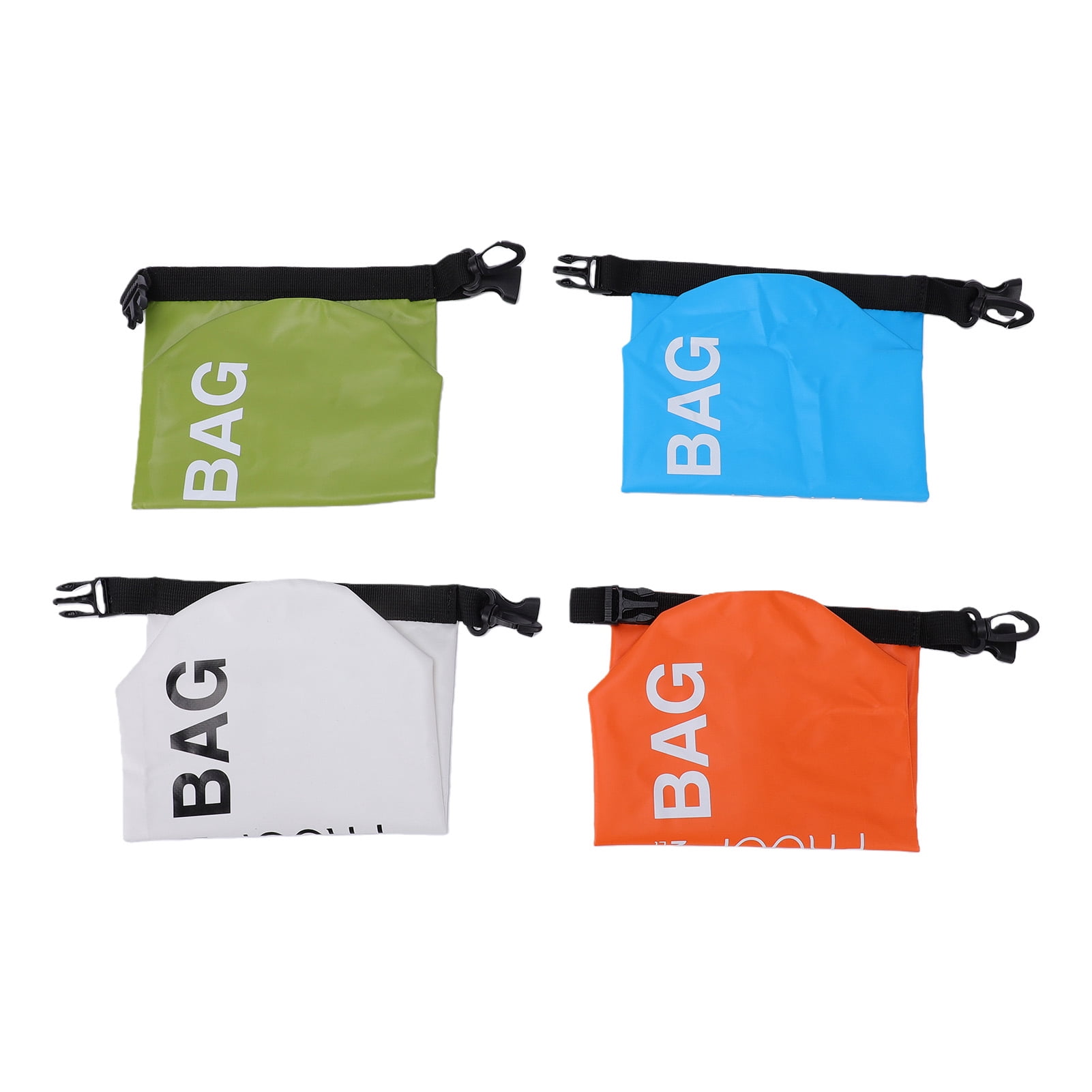 Outdoor Gear Outdoor Watertight Bag, 250D Mesh Fabric Lightweight Roll Top Sack with Reliable Plastic Snap Buckles, for Kayaking Camping Swimming Hiking